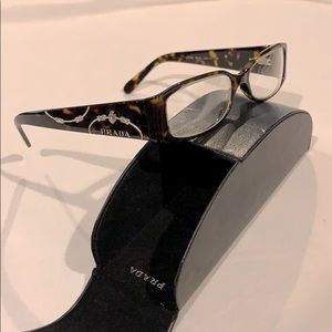 Prada glasses frames- tortoise